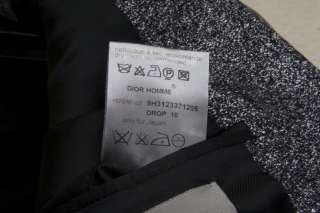   Dior Homme Silk Skinny Lapel Static Blazer Jacket Blouson 48 50 Hedi