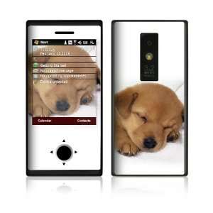  HTC Touch Pro Decal Vinyl Skin   Animal Sleeping Puppy 