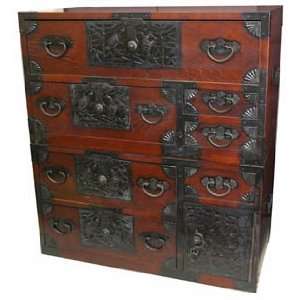  Japanese Emperors Tansu Chest