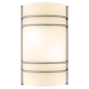 Access Lighting 20416 BS/OPL Brushed Steel / Opal Artemis Contemporary 