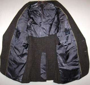 Austin Reed Tweed Wool Gray Blue Blazer Sport Coat Jacket Mens Sz 38 S 