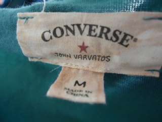 Converse John Varvatos Blue Jersey Shirt Top Sz M  