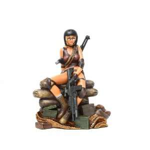  Military Pin Up Girl   Army Delta Force Going Commando 