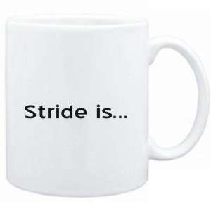  Mug White  Stride IS  Music