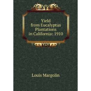   Plantations in California 1910 Louis Margolin  Books