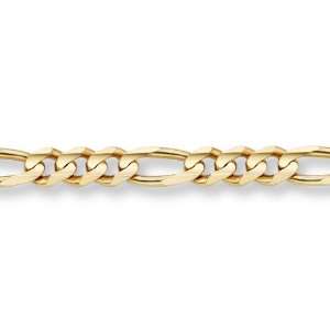  14K Gold 12mm Figaro Link Chain Jewelry