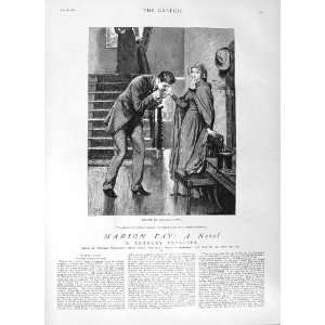  1882 ILLUSTRATION STORY MARION FAY ANTHONY TROLLOPE