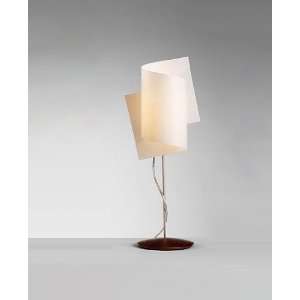  Loop table lamp   Maron Oiled   Instock and ready to ship 