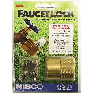   Faucet Lock Prevents Water Theft & Tampering Patio, Lawn & Garden