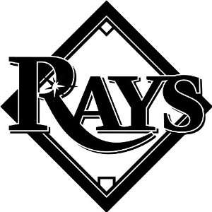  Tampa Bay Rays MLB Vinyl Decal Sticker / 12 x 12 