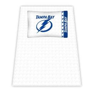   Set   Tampa Bay Lightning NHL /Color White Size Queen