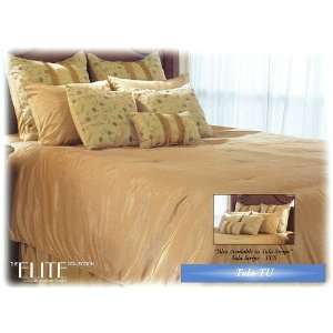  8pc Southern Textiles Tula Gold King Size Bedding Bed in a 