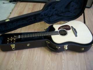 Takamine Dread Acoustic/Electric Guitar with Case + Cool Tube Preamp 