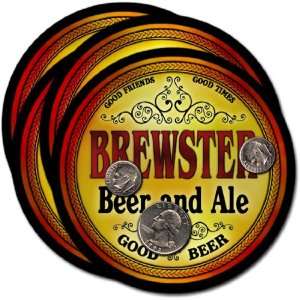  Brewster, KS Beer & Ale Coasters   4pk 