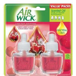 Air Wick Scented Oil Twin Refill Cherry & Berry Blossom 1.42 oz.