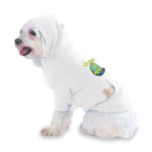 Brianna Rocks My World Hooded (Hoody) T Shirt with pocket for your Dog 