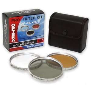  Opteka High Definition² 3 Piece (UV, PL, FL) Filter Kit 
