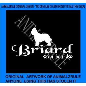  BRIARD VINYL DECAL 