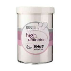  EZ Flow High Definiton Nail Powder  Clear 16oz Beauty