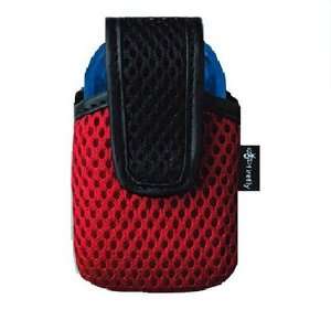  Firefly Mesh Pouch   Black/Red Cell Phones & Accessories