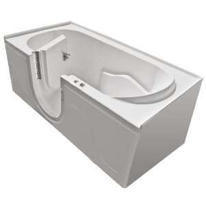   60 x 30 Walk In Whirlpool Tub with 18 ADA Compliant Right Side Seat