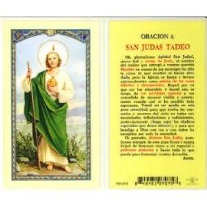  Oracion a San Judas Tadeo Holy Card (700 075) Everything 