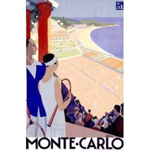  Roger Broders   Monte Carlo Giclee on acid free paper 