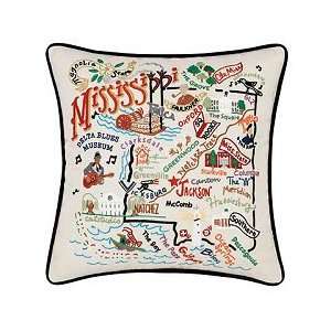  Mississippi State Pillow by Catstudio