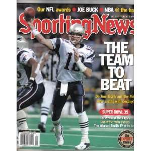  The Sporting News, Tom Brady and the New England Patriots 