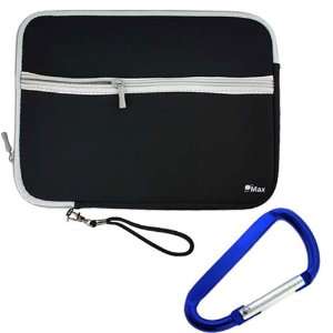 Double Zipper Case + Belt Clip for HP TouchPad ; Samsung GALAXY Tab 10 