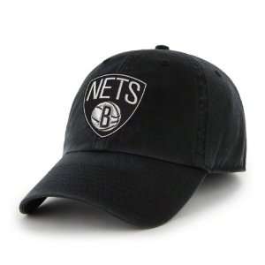  Brooklyn Nets 47 Brand Franchise Fitted Hat   Black 
