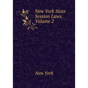  New York State Session Laws, Volume 2 New York Books