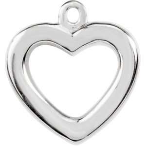  Sterling Silver Tiny Heart Charm Jewelry