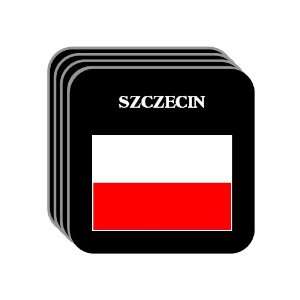  Poland   SZCZECIN Set of 4 Mini Mousepad Coasters 