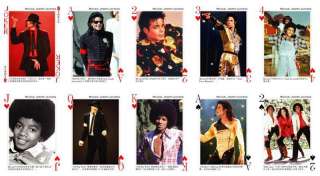 New Deck Poker Music Star Michael Jackson playing card  