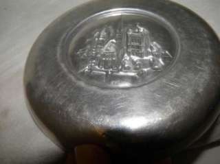Vintage Sigg Switzerland Brushed Aluminum Dish Sigal  