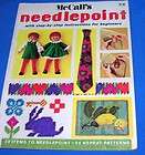 LOT 2 1970s NEEDLEPOINT PATTERN BOOKS MAGGIE LANES & McCALLS FOR 
