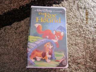 The Fox and the Hound VHS 1994 Disney Classic Animated Clamshell 1994 