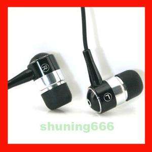 Black earphone earbuds Headphone for  MP4 MP5 3.5MM  