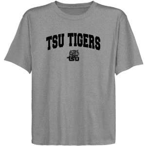   Tennessee State Tigers Youth Ash Logo Arch T shirt