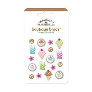  Doodlebug Sweet Treats Boutique Brads 18/Pkg ST2113; 2 