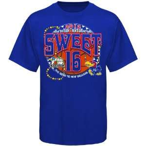   Tournament Sweet Sixteen Beads T Shirt   Royal Blue