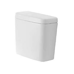  Duravit 0927200001 D Code Toilet Tank with Side Lever 