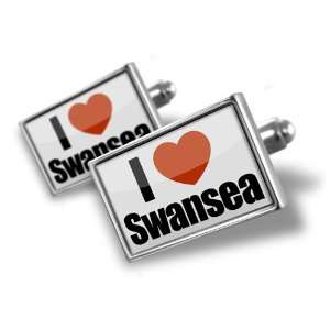  Cufflinks I Love Swansea region Swansea, Wales   Hand 