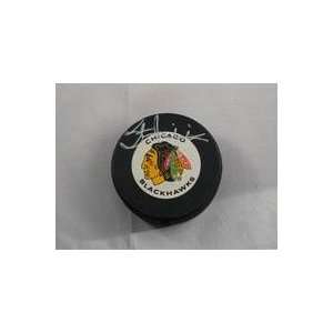  Stan Mikita Autographed Puck   Autographed NHL Pucks 