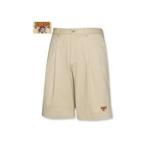  Pittsburgh Pirates Mens Twill Short by Cutter & Buck 