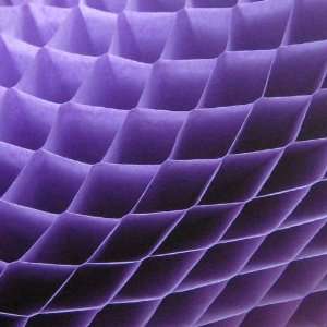  Old Fashioned Honeycomb Paper in Lilac Purple ~ 1 Sheet 