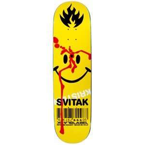  Black Label   Svitak Bad Day Skateboard Deck (8 x 31.5 