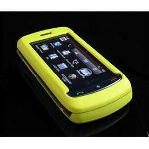  YELLOW Hard Plastic Full View Rubber Feel Cover Case w/ Screen 
