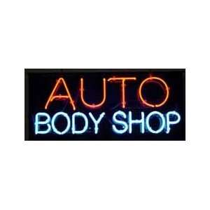  Auto Body Shop Neon Sign 13 x 30